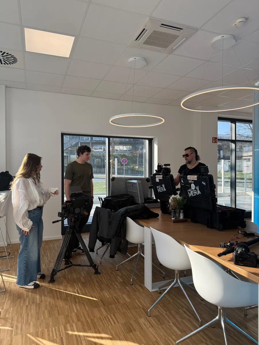 Content production camera team